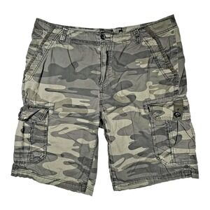 Union‎ Camouflage Cargo Shorts Men's 40 Regular Fit Military Utility Hiking 11"